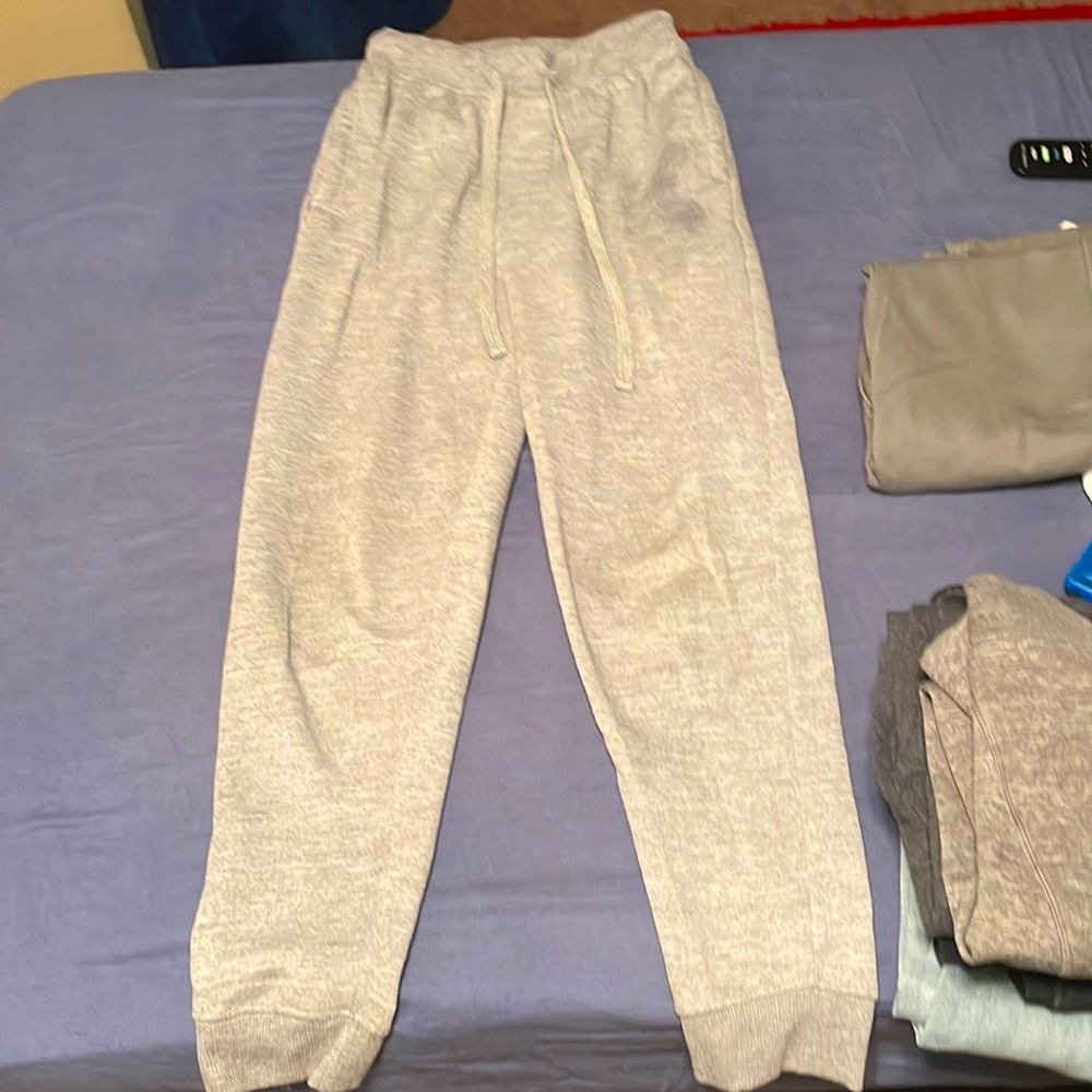 Gray sweatpants for men